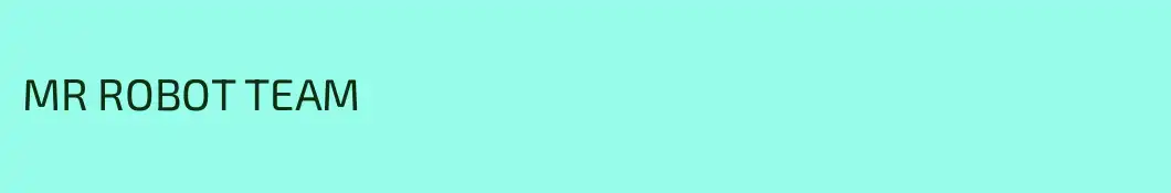 MR ROBOT TEAM